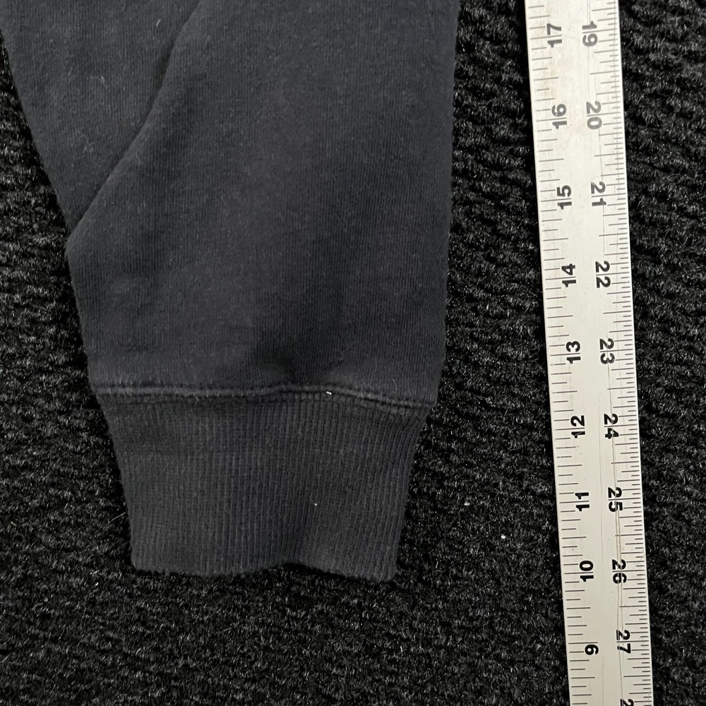 VTG Harley Davidson Dark Gray Black Biker Full Zip Hooded Sweater Men's Size 2XL - Picture 8 of 9
